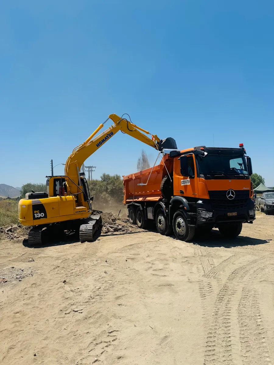 Arriendo de excavadora - excavadora 1