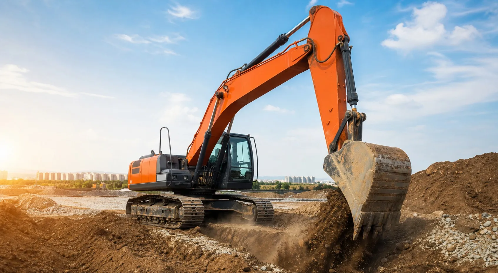 Arriendo de excavadora