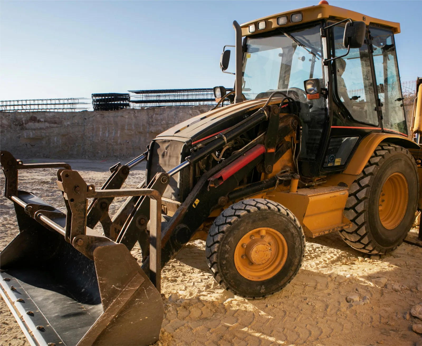 Arriendo de excavadora